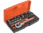 Bahco 25pc 1/4" Socket Set - £22.99 (£21.84 with Motoring Club Premium) + Free Click & Collect @ Halfords
