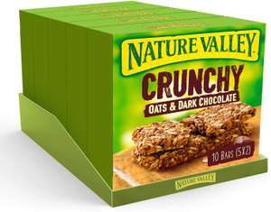 Nature Valley Crunchy Oat & Chocolate Cereal Bars - £6 @ Amazon