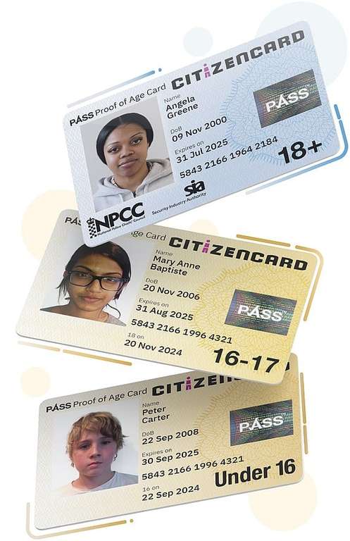 Free Citizen ID card W/Code