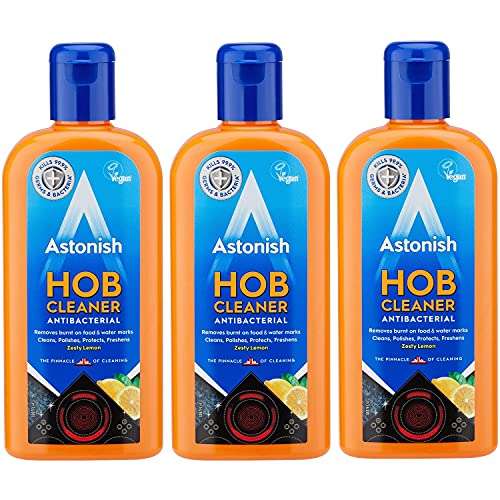 Astonish Cleaners 3 x 235ml Vegan Hob Cream Cleaner - £5.88 - Sold by PBW RETAIL / Fulfilled by Amazon