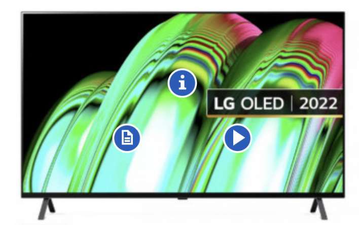 LG OLED48A26LA 48" A26 4K Smart OLED TV (2022) £611.10 With Code @ PRC Direct