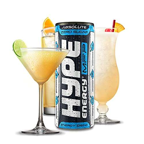 Hype Energy Drinks MFP 250 ml Sugar Free Low Calorie Drink (Pack of 24) £10.92 @ Amazon