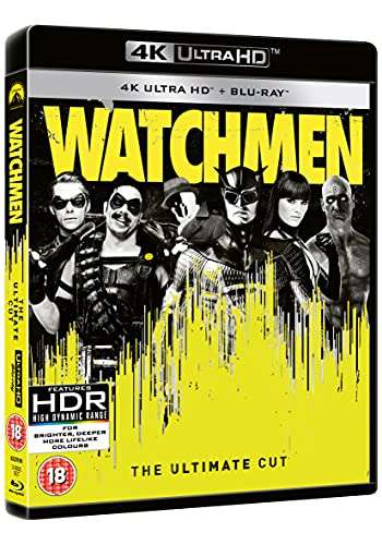 Watchmen: The Ultimate Cut (4K UHD + Blu-ray) £13 @ Amazon