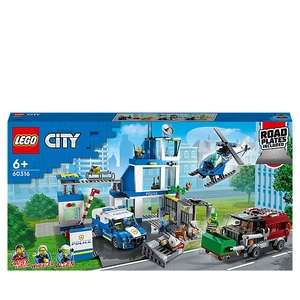 LEGO City Police Station Building Set 60316 £40 free Click & Collect @ Asda