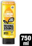 Large 750ml Bottle Original Source Mint & Tea Tree OR Lemon & Tea Tree OR Coconut & Shea Butter Shower Gel (£2.47/£2.21 on Subscribe & Save)