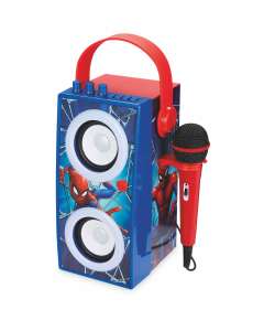 Spiderman Microphone & Speaker £24.99 (+£2.95 Delivery) Also Minions/Disney Princess/frozen at Aldi