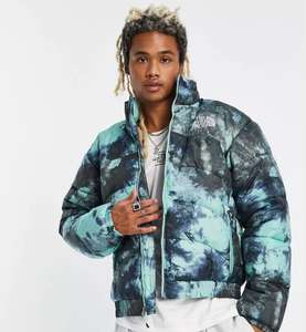 The North Face NSE 2000 puffer jacket in wasabi green print £85 delivered at ASOS