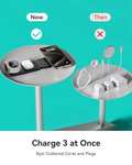 INIU Wireless Charger, 3 in 1 Wireless Charging Station Magsafe Phone Charger, Qi Certificate - (with voucher) Sold by Eafu FBA