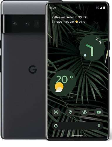 Google Pixel 6 Pro 128GB 5G Black Mobile Phone + 100GB Three Data, £23 Per Month, £24 Upfront Using Code @ Affordable Mobiles