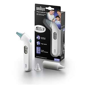 Braun ThermoScan 3 Ear Thermometer £18.99 delivered From Amazon