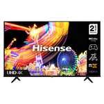 Hisense 43A6EGTUK (43 Inch) 4K UHD Smart TV, with Dolby Vision HDR, DTS Virtual X and Alexa Built-in, Bluetooth WiFi (2022 NEW)