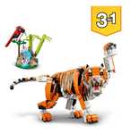 LEGO Creator 3in1 Majestic Tiger Building Set 31129 - Free C&C