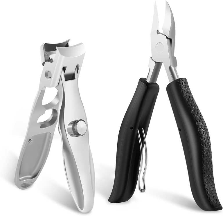 Diboniur Men's 2-Piece Nail Clipper Set