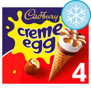 Creme Egg Cones 4pk - instore Glasgow South