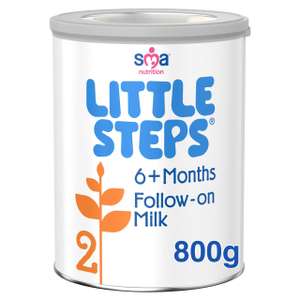 SMA LITTLE STEPS Follow-on Baby Milk Powder Formula 6 months+ 800g