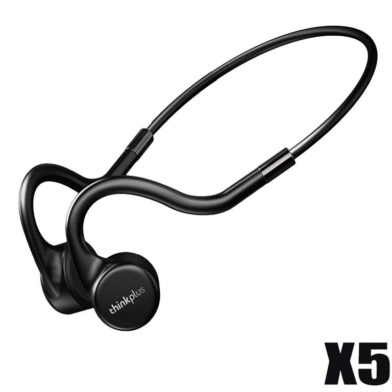 Lenovo X5 Waterproof Bone Conduction Headphones Swimming Bluetooth Earphones w.code sold by Cutesliving Store