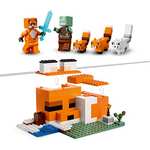 LEGO 21178 Minecraft The Fox Lodge House, Animal Toys - £14.49 @ Amazon