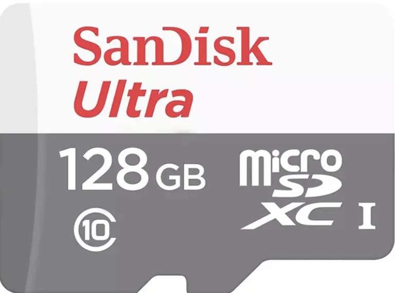 SanDisk 128GB Ultra Lite Micro SD Card (SDXC) - 100MB/s - £10.98 @ MyMemory