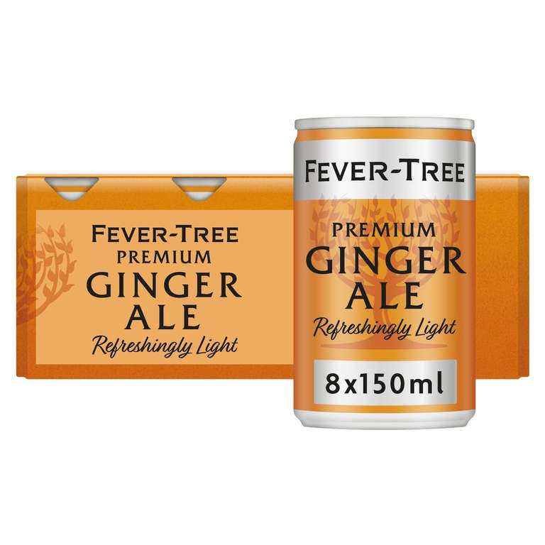 Fever-Tree Ginger Ale 8x150ml reduced to £1.19 in Tesco Hodge Hill