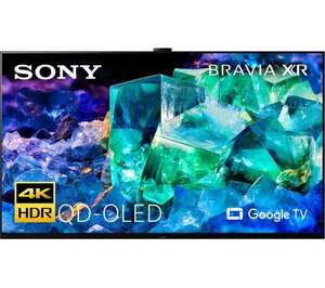 SONY BRAVIA XR-65A95KU 65" Smart 4K Ultra HD HDR OLED TV with Google TV & Assistant free delivery installation
