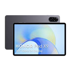 HONOR Pad X9, 11.5-Inch Wi-Fi Tablet, 4GB+128GB, 120Hz 2K FullView Display, 6 Speakers, Android 13, Space Grey