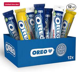 OREO 1.9kg Biscuits Mixed Box, 6x Original, 3x Golden, 3x Double Creme (£7.32 w/ 5% S&S)