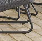 Keter Rio Patio Set, Table and Chairs - Graphite/Grey - £77.20 @ Amazon