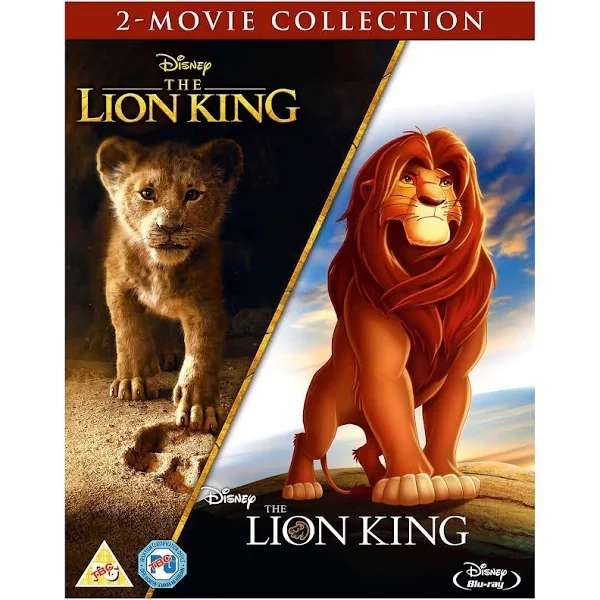 Lion King 1994 & 2019 2 pack Blu ray