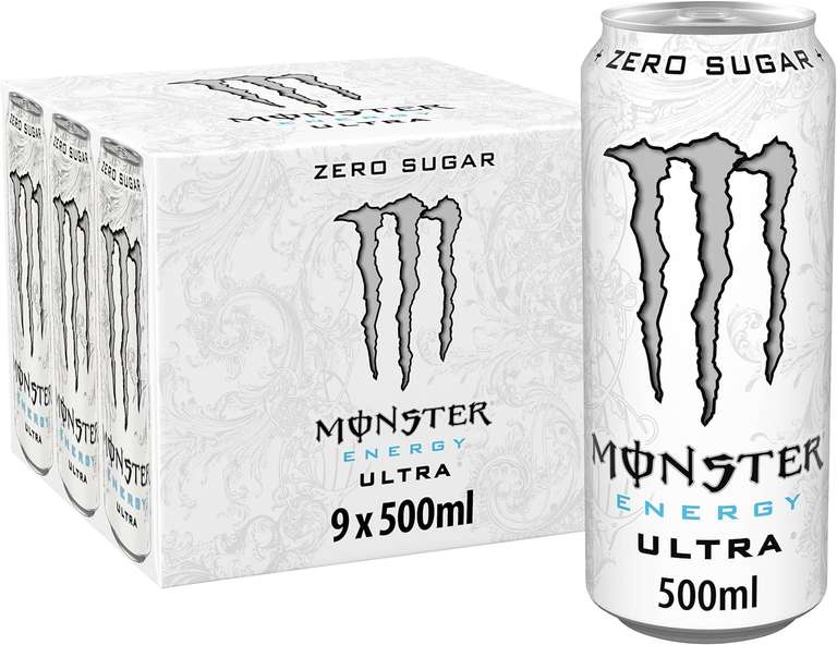 Monster Ultra Sugar Free - 18 Cans £14 / £11.50 with 15% s&s and 15% voucher