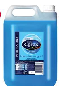 Carex Hand Soap Refill Antibacterial Liquid Blue 5 L