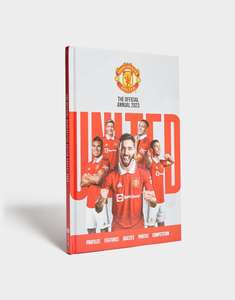 Manchester United 2023 annual for £2 + free click and collect @ JD Sports