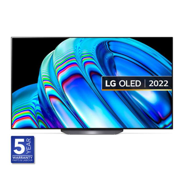 LG OLED55B26LA 55" B2 4K Smart OLED 120Hz TV - 5 Year Warranty - £749 Delivered with code @ PRC Direct