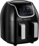 Russell Hobbs 27290 Snappi 8.5L/2x 4.25L Dual Basket Air Fryer Adjustable Drawers Cooking Sync 1800W - Used Acceptable @ Amazon Warehouse