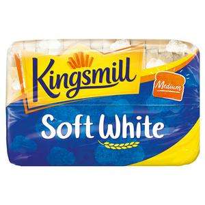 Kingsmill Soft Medium Sliced White Bread 800g 90p @ Sainsburys