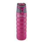 Pioneer Stainless Steel Sports Flask, Double Wall Vacuum Insulated Drinks Bottle, 480ml, Pink