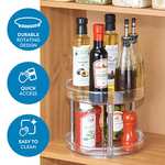 iDesign Rotatable Spice Rack with 2 Tiers