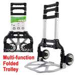 Yaheetech Aluminium Folding Hand Trolley (75KG Max Load) - £23.79 Delivered @ Yaheetech UK / Amazon