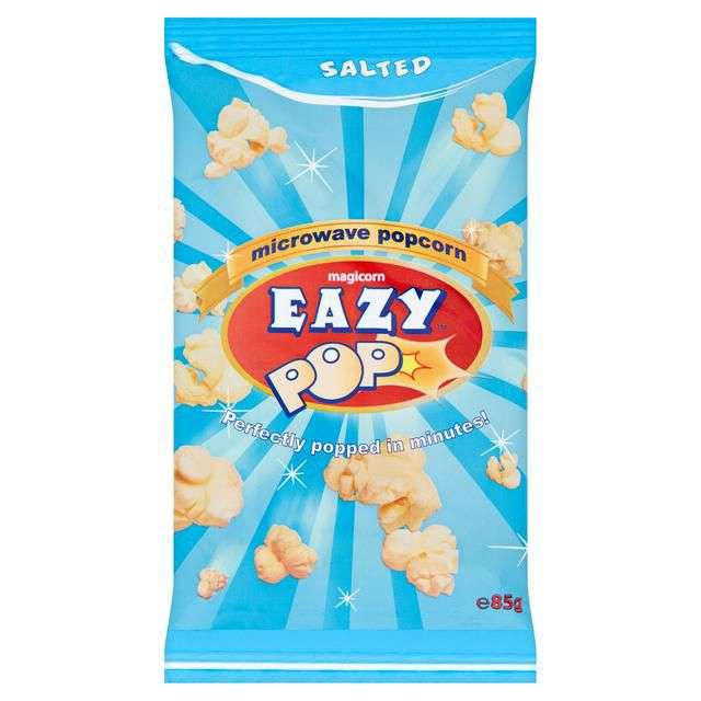 Eazypop Microwave Popcorn Salted 85g nectar price