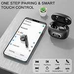 Wireless Earbuds, Bluetooth 5.3 Headphones Mini Wireless Headphones In Ear with ENC Noise Cancelling Mic - £17.59 sold by TBOG @ Amazon