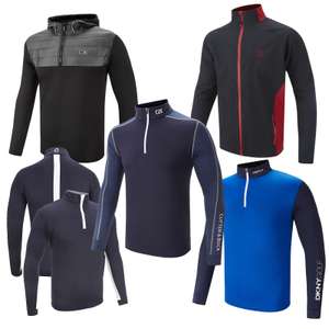Golf Clothing Sale - Calvin Klein 1/4 Zip Thermal Hoodie £18.94 / Midlayers From £12.90 Delivered @ County Golf