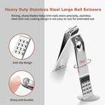 Nestling 16pcs Stainless Steel Professional Nail Clippers Manicure kit With Voucher Sold by Osmanthus