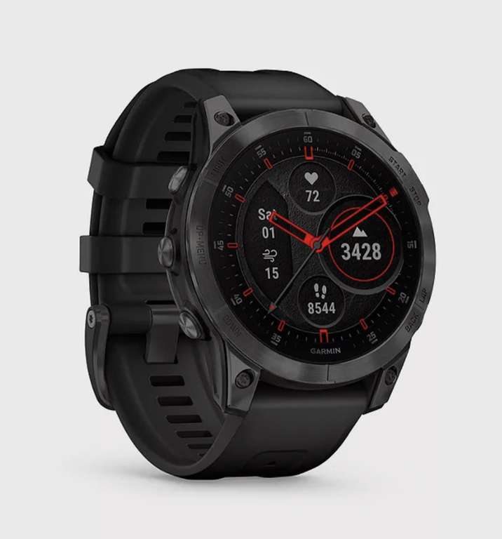 Garmin epix (Gen 2), 47mm, Active Smartwatch, Sapphire/Black Titanium - £699.99 @ John Lewis & Partners