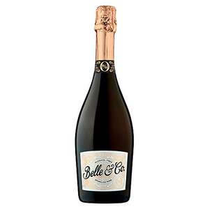 Belle & Co Sparkling Rose Alcohol Free Wine, Non-Alcoholic, Ideal for Celebrations 75cl - £2 / £1.90 Subscribe & Save @ Amazon