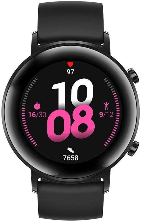 HUAWEI Watch GT 2 (42 mm) Smart Watch, 1.2 Inch AMOLED Display with 3D Glass Screen - £69.99 Delivered With Code @ Huawei Store UK