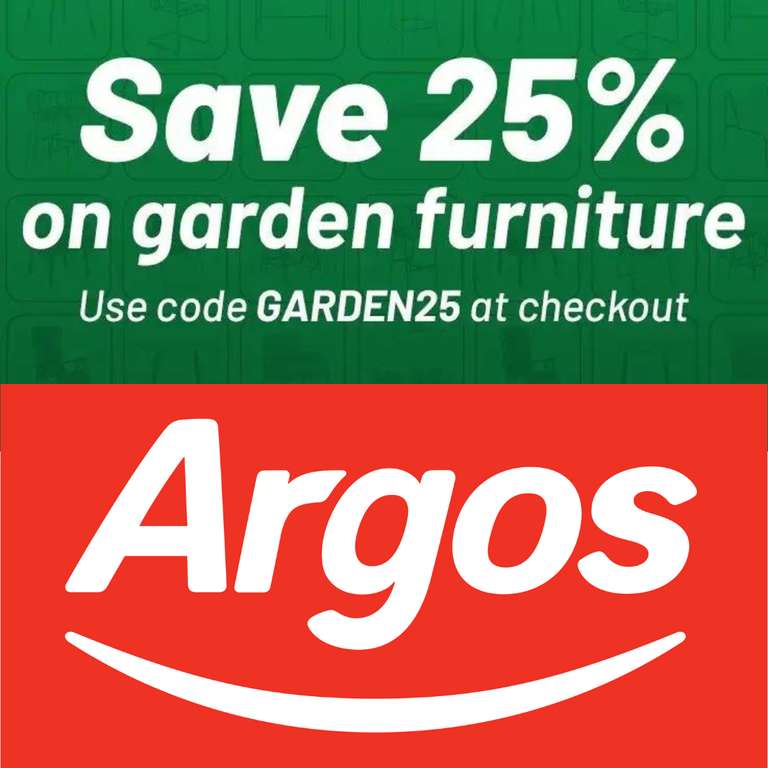 25% Off Garden Furniture with Discount Code