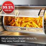 Breville Halo Rotisserie Air Fryer | Digital Extra Large Air Fryer Oven | 10 L | Fry, Bake & Dehydrate | 2000W - w/ Voucher