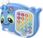 Fisher-Price Linkimals 1-20 Count & Quiz Whale, interactive musical learning toy with lights and games - £10.49 @ Amazon