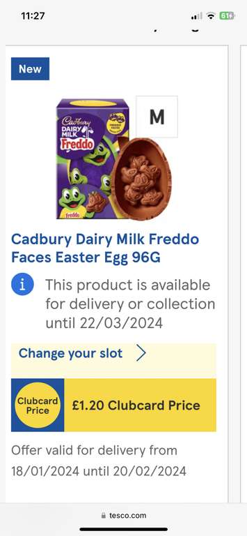 Various Easter Eggs 96g - 127g - Clubcard Price