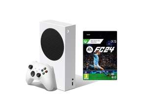 Xbox Series S with EA Sports FC 24 using gaming code