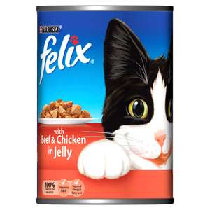felix cat food 400g 45p each / 3 for 1 @ Asda Colindale